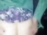 Big white ass Hijab anal sex